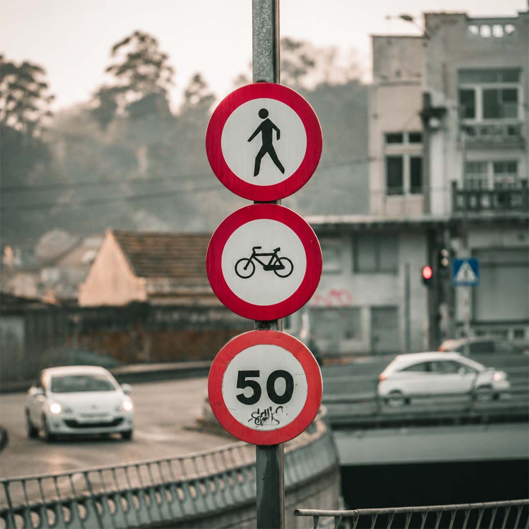 traffic road signs c