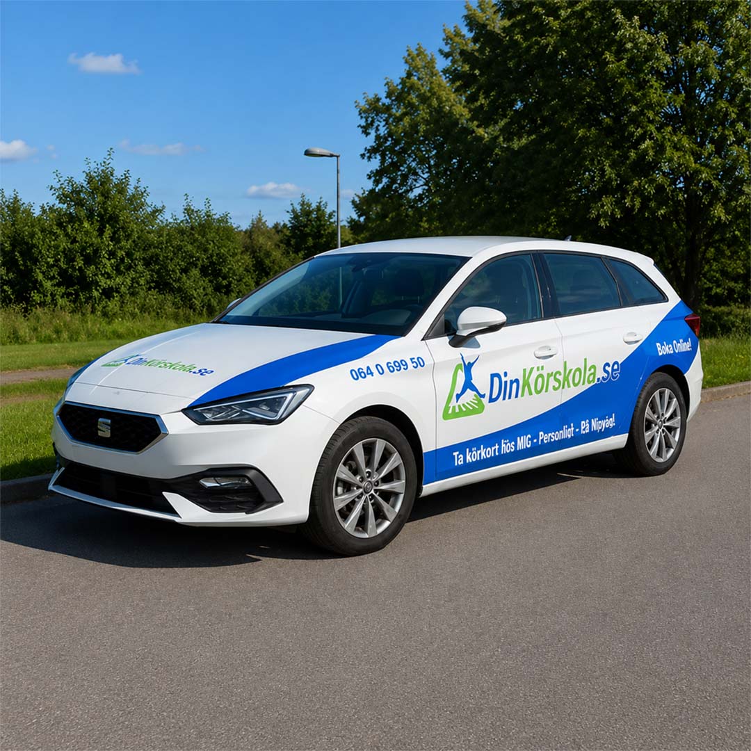 first driving lesson car